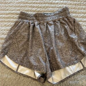 lululemon athletica Charcoal Heather Athletic Shorts